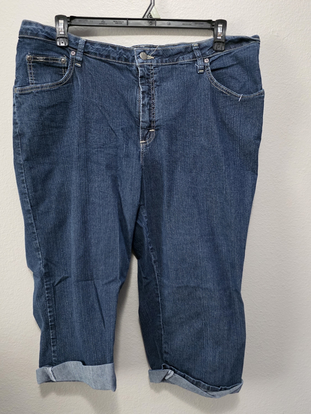 Riders by Lee Dark Blue Capri Jeans